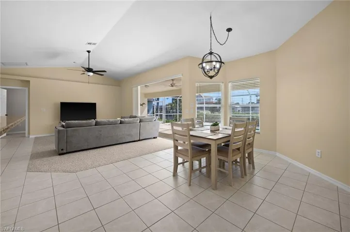 Dining Room and Living Room