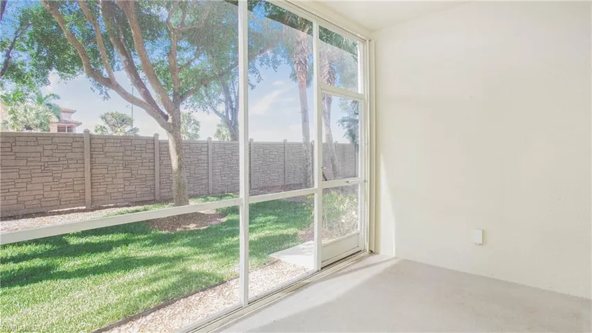 Screened in Lanai with accordion shutters