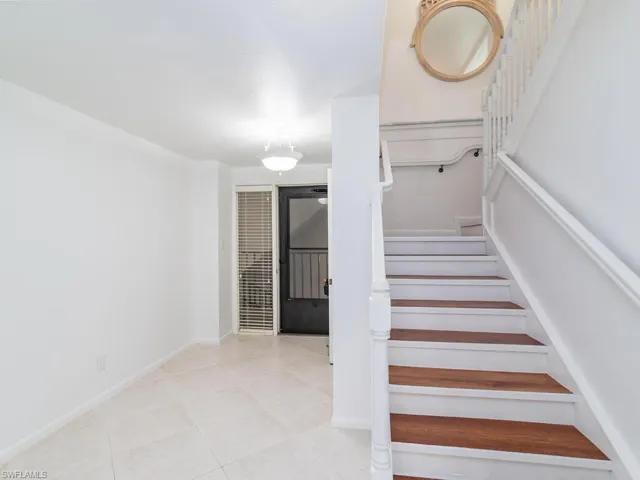 Large entryway with extra storage