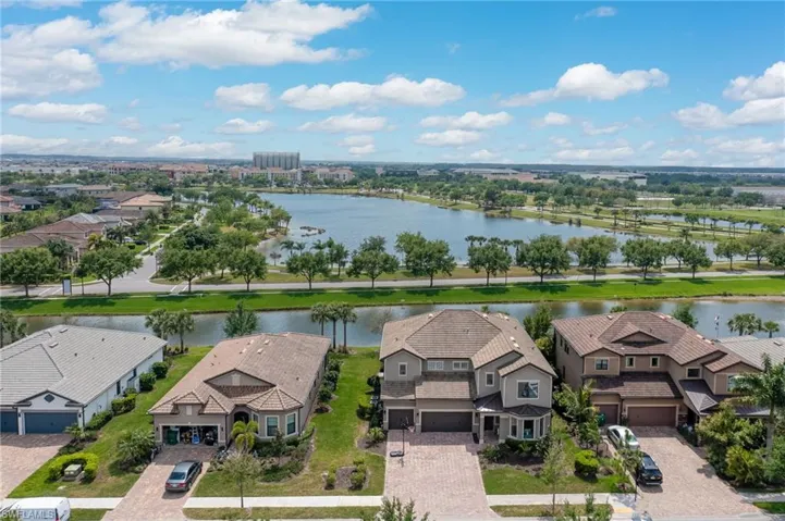 Double lake view & Ave Maria Church