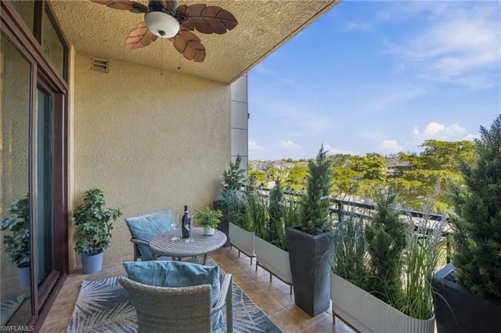 Peaceful Balcony for a morning coffee or a cocktail
