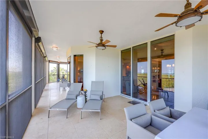 Screen Lanai off Livingroom/Dining room