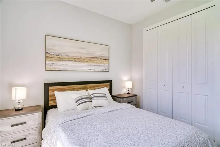 Bedroom with a closet