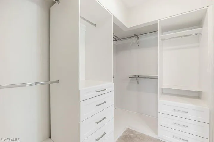 Master Bedroom walk in closet