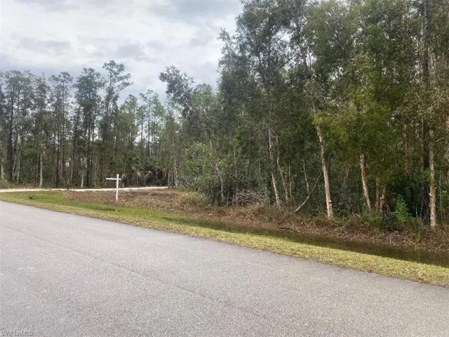 Front of lot from South side