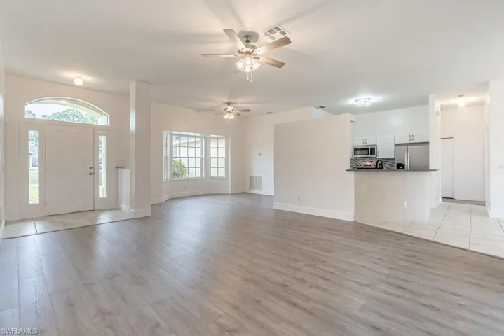 Living Room, Breakfast Nook, Kitchen