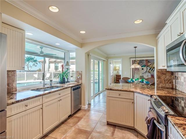 Custom Kitchen, all new appliances and spectacular view out to the river.