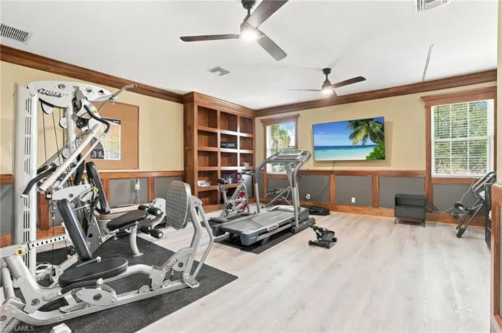 Imagine your fitness room in this bonus room