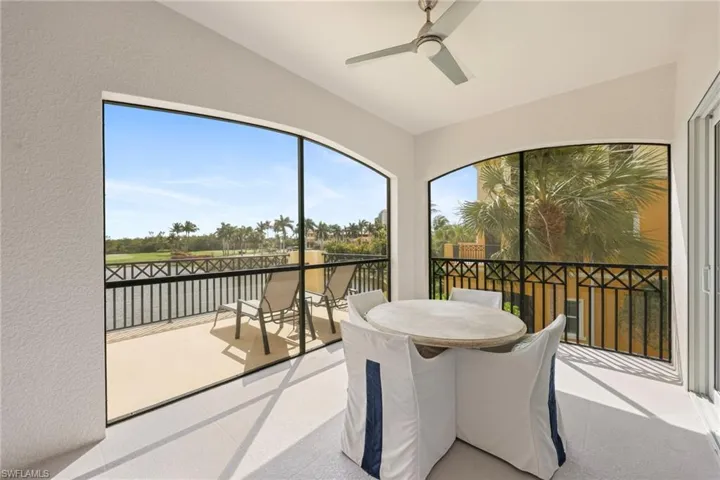 Outdoor eating area