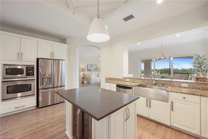 Stainless steel kitchen appliances