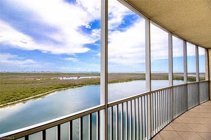 View looking west toward Sanibel