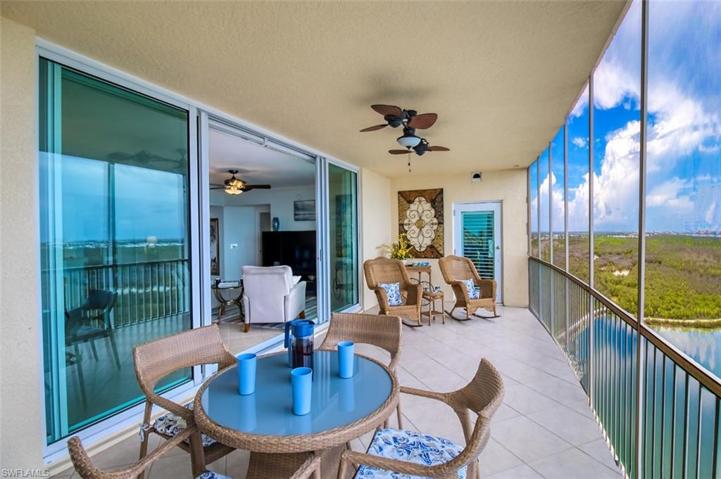 Outdoor entertaining area