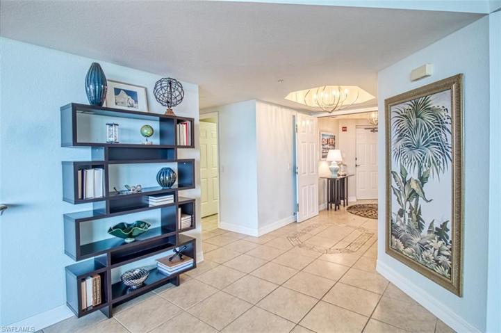 Condo entry from elevator foyer