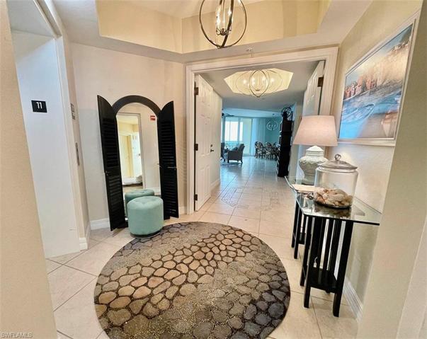 Double door from elevator foyer
