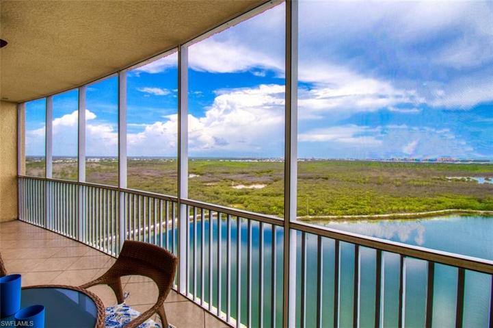 View looking east toward FMB