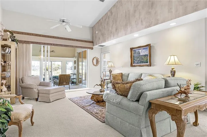 Foyer entry with transom window for added natural light.