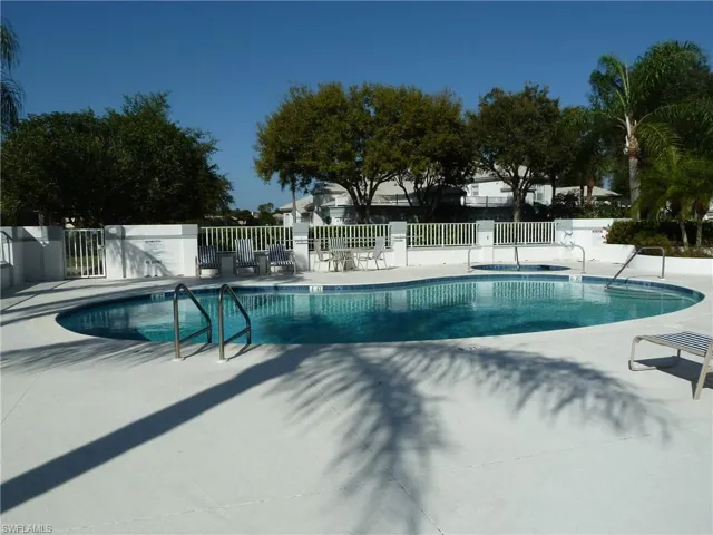 Beautiful community heated pool and spa for your enjoyment.