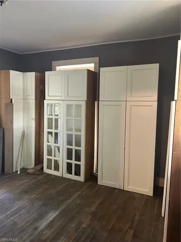 Cabinets to be removed prior to closing