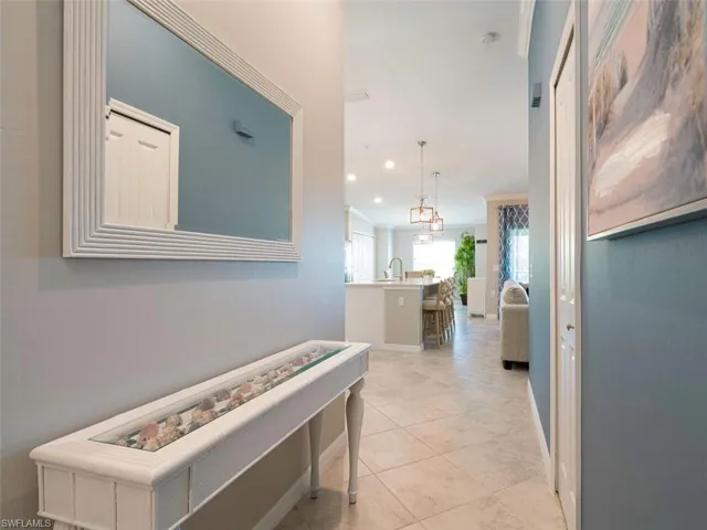 Entrance to Living Area
