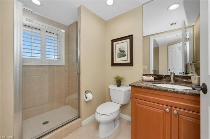 3rd Bathroom featuring walk-in shower