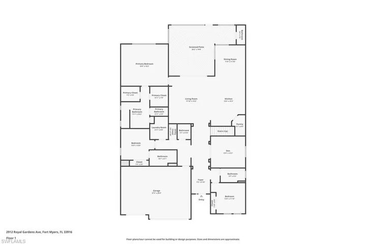 2912  Royal Gardens  AVE, Fort Myers, FL 33916