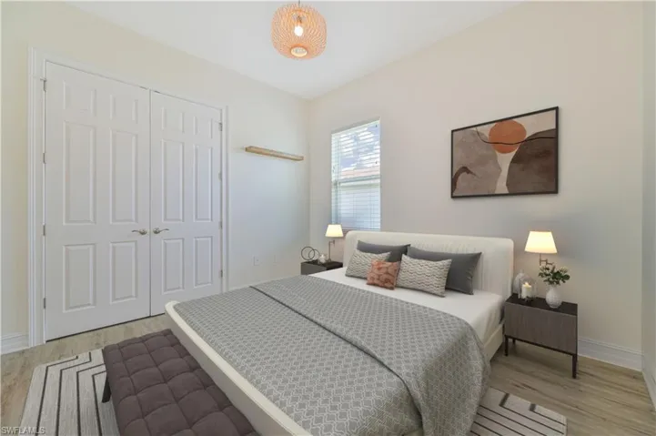 2nd bedroom with ensuite bathroom