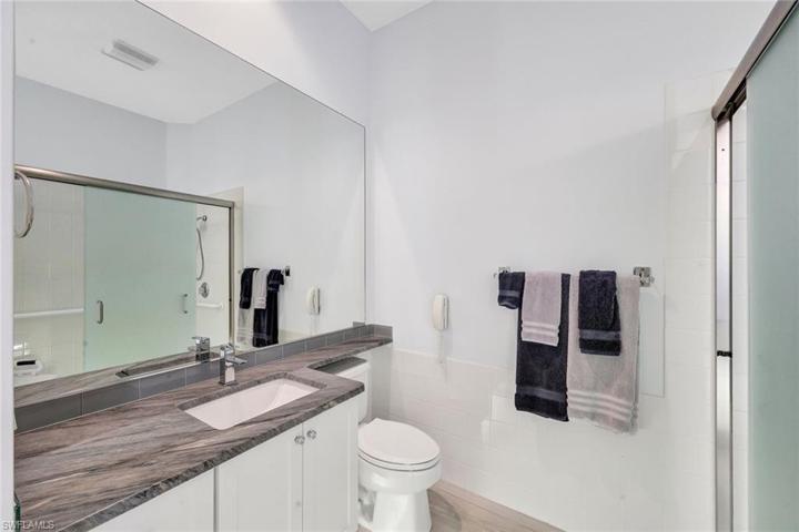 Master Bath has Walk in Shower