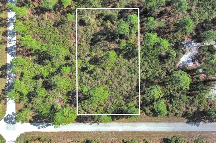 View of property location featuring property parcel outlined