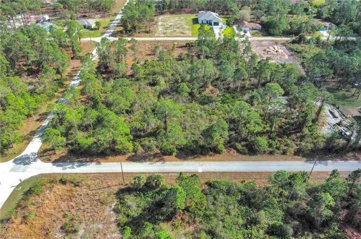 Aerial overview of property's location