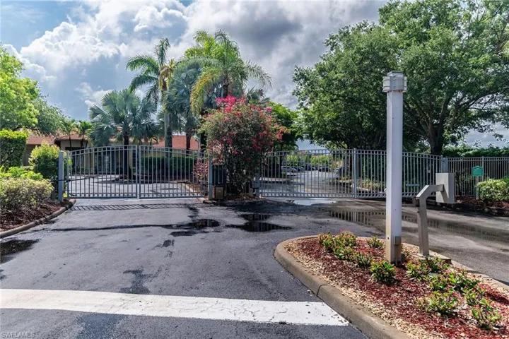 View of gate