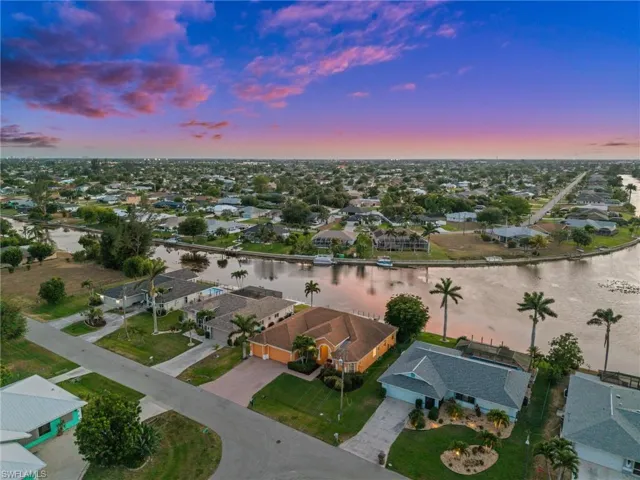 Aerial Evening View