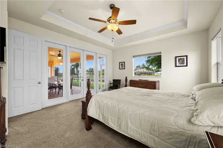Primary Bedroom opens to the Lanai
