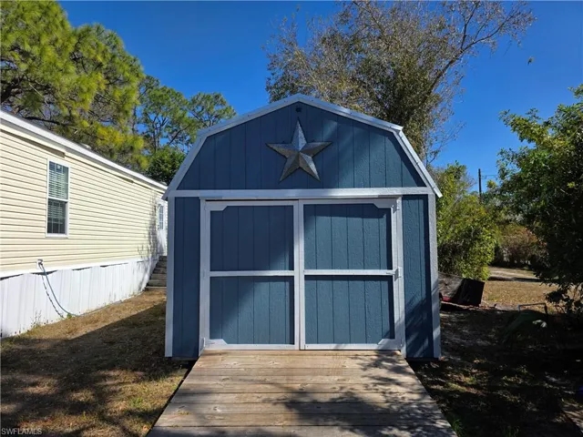 View of shed