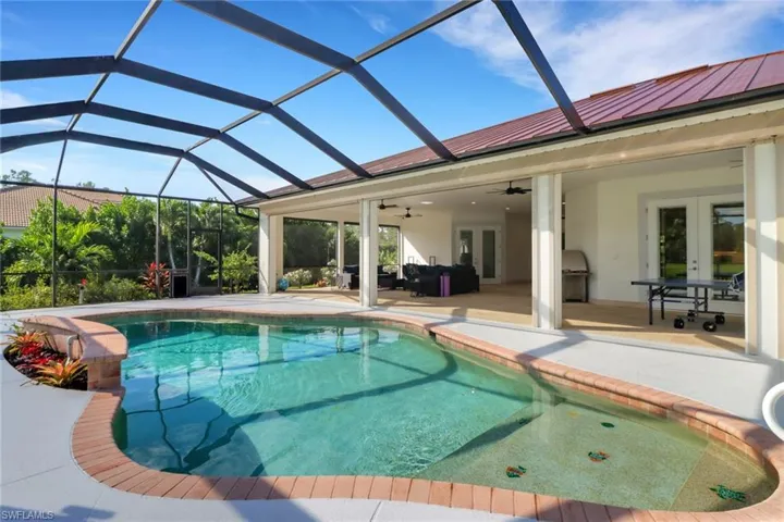 View of pool