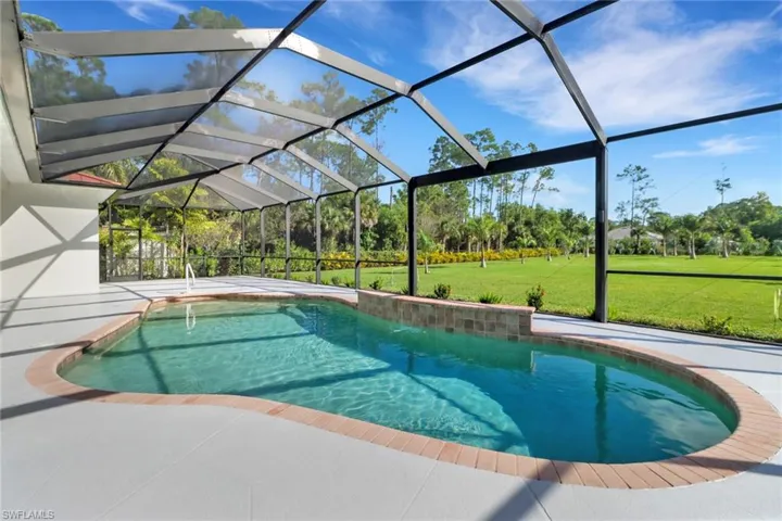 View of pool