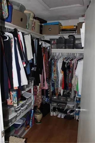 Extra large walk-in closet