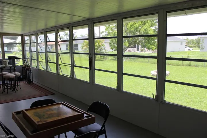Florida room featuring a healthy amount of sunlight