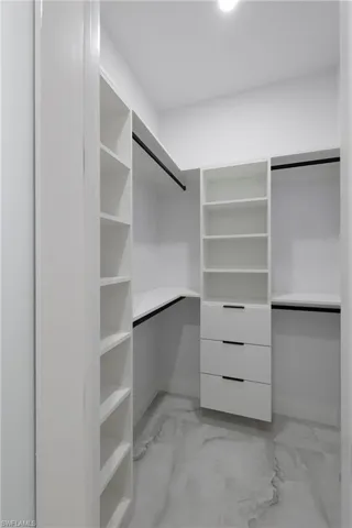 View of spacious closet