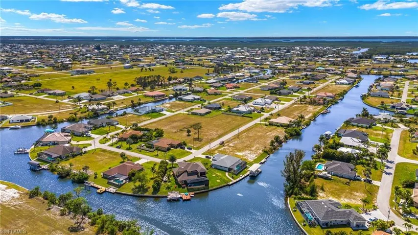 View of home and surrounding canals