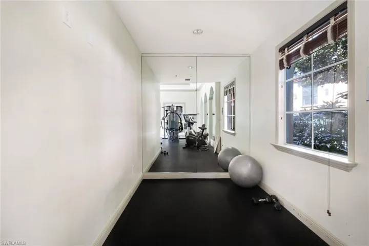 Stretching area