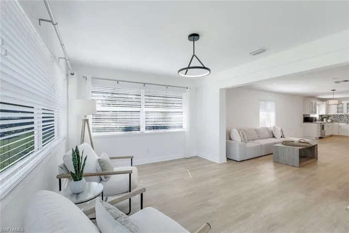 Large living area.