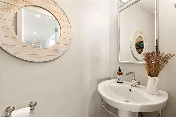 Half Bath serves the main living areas