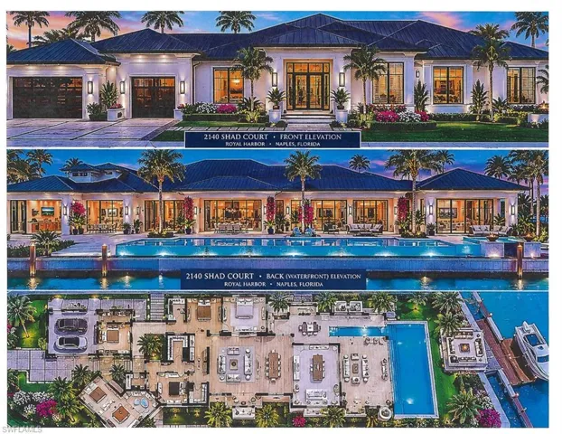 NEW CONSTRUCTION RENDERING Front and Rear Elevations