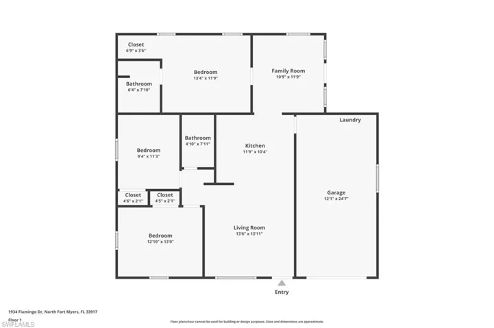 1934 Flamingo Dr, North Fort Myers, Florida 33917
