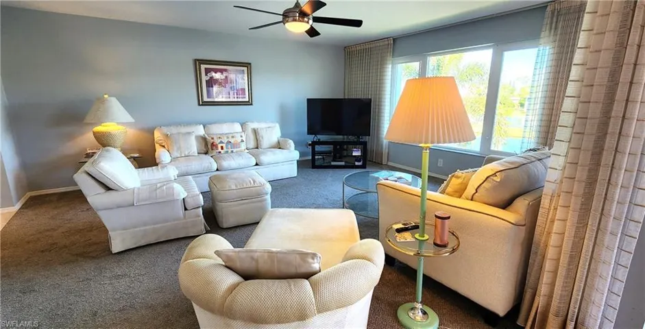 Living room stunning view