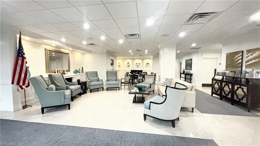 View of building lobby