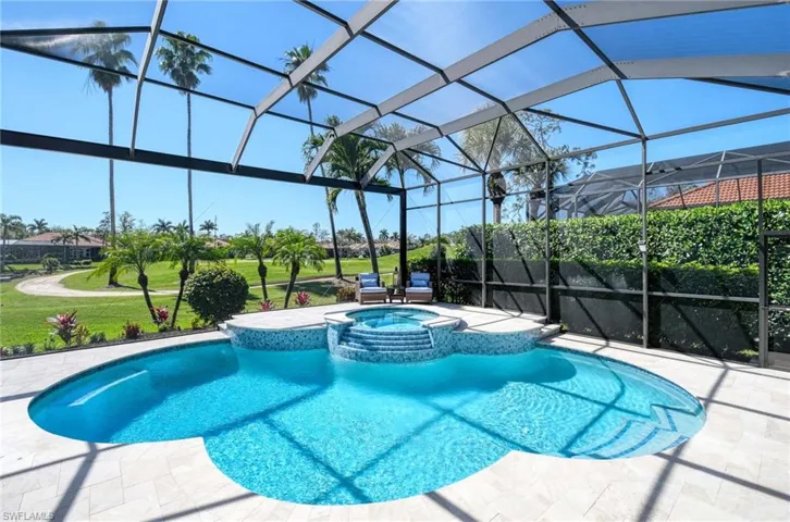Refinished pool and lanai
