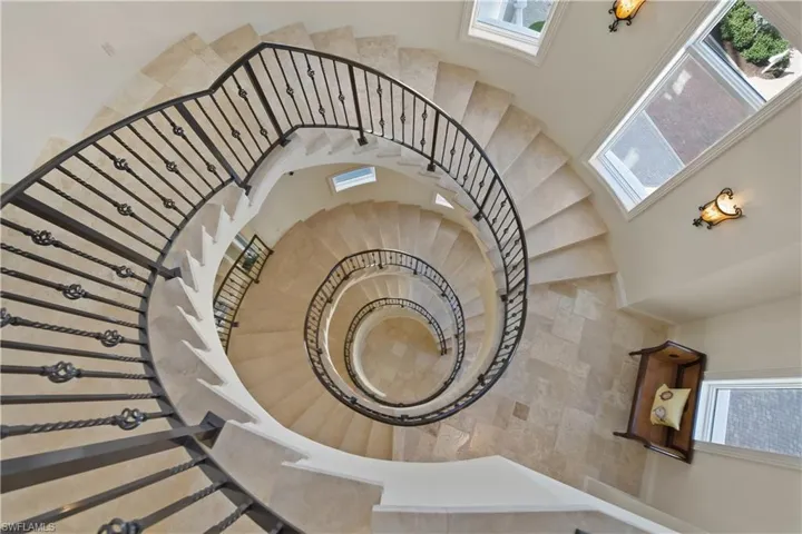 View of stairway