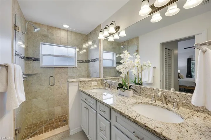 Updated primary bathroom