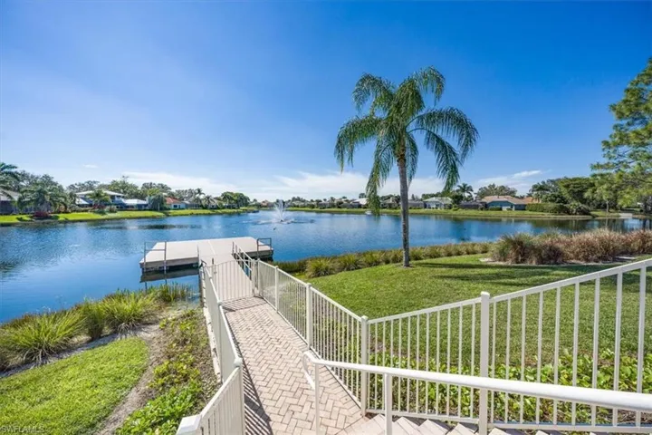 Clubhouse boat dock